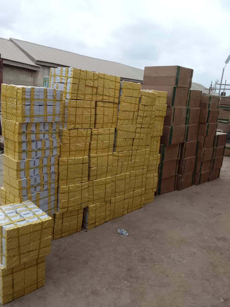 Warehouse volume and product depth